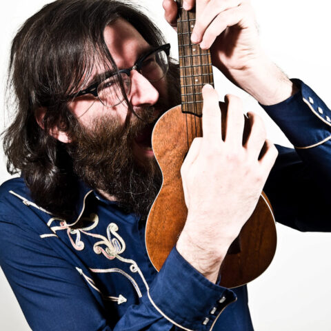 JAVIER VIELBA (MÚSICO, COMPONENTE DE ARIZONA BABY) "Arrebato con su ukelele" - VALLILUSTRES - 13 MARZO 2012