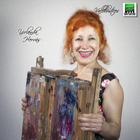 YOLANDA HERVÁS (ARTISTA PLÁSTICA) "Formando las siglas V.I. de Vallilustres" - VALLILUSTRES - 03 MARZO 2017